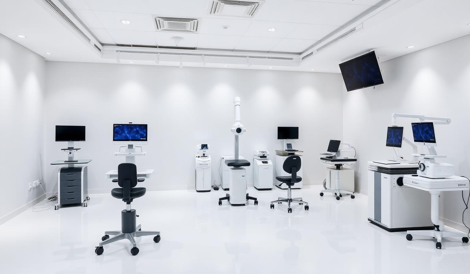 Showroom équipements Topcon · Oertli